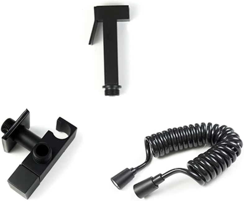 Sprayer Set HandheldSprayer for Toilet Portable Baby Cloth Diaper Sprayer BrassSpray Attachment withHose for Feminine Wash, Easy to Install,Gray(Gris)