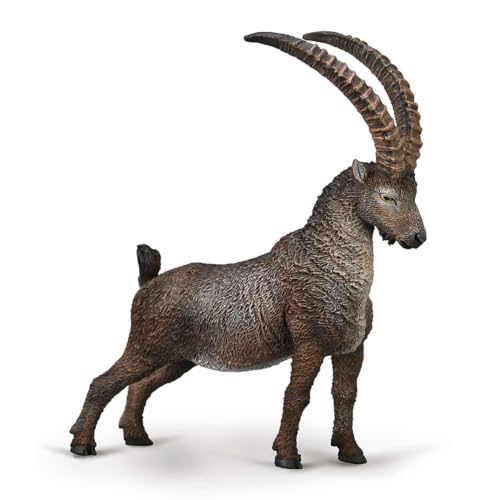 Collecta Alpensteinbock Spielfigur - realistisches Wildtier Spielzeug
