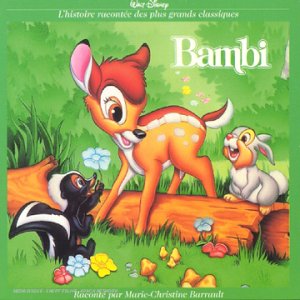Bambi - L'histoire racontée par Marie-Christine Barrault [Audio CD]