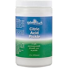 Natures Touch Citric Acid Pickle, 2 Pound Plastic Jar | CLN-163.00
