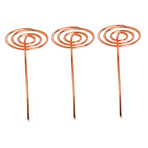Homoyoyo Metal Menu for Restaurant: 3pcs Ticket Spike Receipt Needle Folder Cutlery Holder for Table