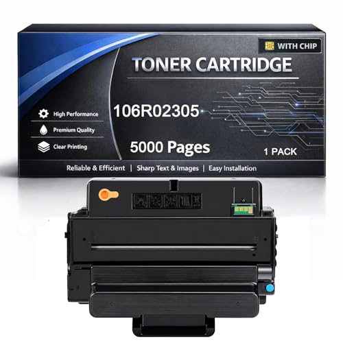 Toner 106R02305 avec puce pour imprimante Xerox Phaser 3320DN