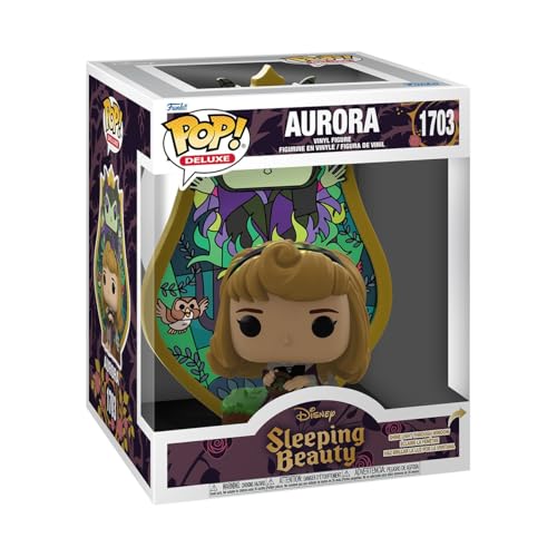 Funko Pop! Deluxe: Sleeping Beauty - Aurora - (Glass) - Aurore - la Belle Au Bois Dormant - Figurine en Vinyle à Collectionner - Idée de Cadeau - Produits...