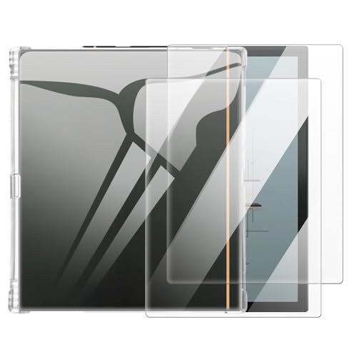 Protector Boox Note Air 3 transparente de cristal para leer en cafeterías y transporte