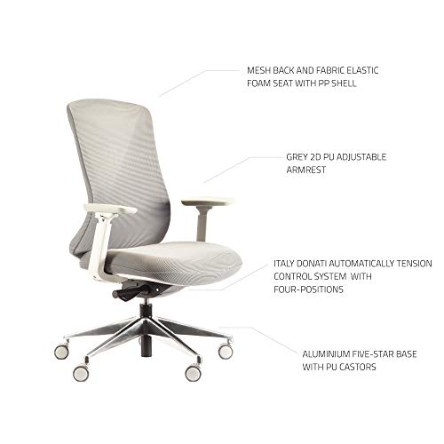 Image of Sunon Mesh Back Rest Chair with Adjustble Arms (Butterfly - Medium)