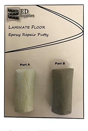 Laminate Floor Epoxy Repair Putty - Repairs Chips, Cracks, Defects & Similar Damage. 38g (Light Grey)