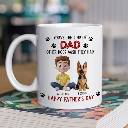 Taza de cerámica personalizada Kind Of Dad 11 oz miniatura 2