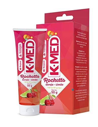 K MED GEL LUBRIFICANTE ROCKETTS SABOR CEREJA COM LIMÃO 50G CIMED