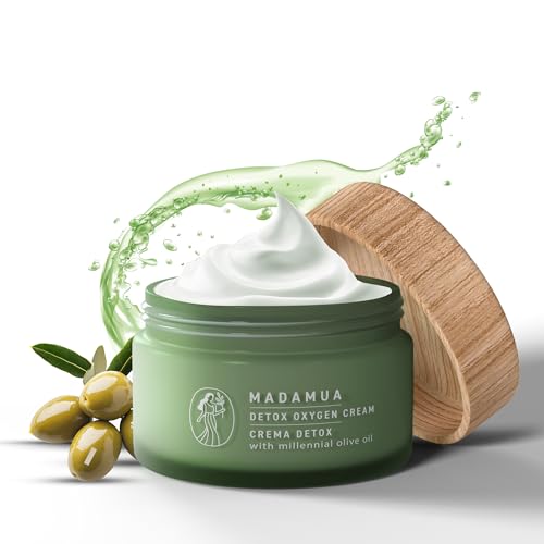 MADAMUA Detox Antioxidant Moisturizer Face Cream - Natural & Organic Face Moisturizer for Women |...