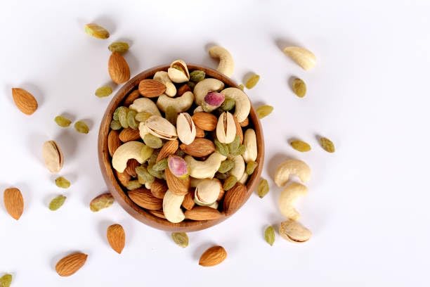 Image of NUTLIX Premium Mix Dry Fruits -100gm Premium Assorted Dry Fruits Combo | Almonds, Cashews, Raisins & More | Healthy Snack, Rich in Nutrients | Perfect for Daily Use & Gifting