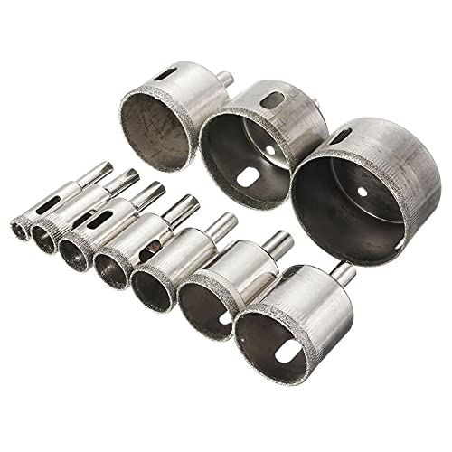 Set de 10 brocas de diamante para vidrio y cerámica miniatura 2