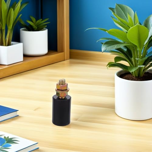 Roulettes en nylon noir NUOBESTY pour porte coulissante de placard