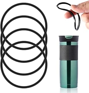 AIEVE 4 Pack Replacement Seals Ring Compatible with Contigo Byron Snapseal Travel Mug 470ml, Replacement Gasket Silicone Lid Seals for Contigo Byron Coffee Travel Mug 16oz & 20oz