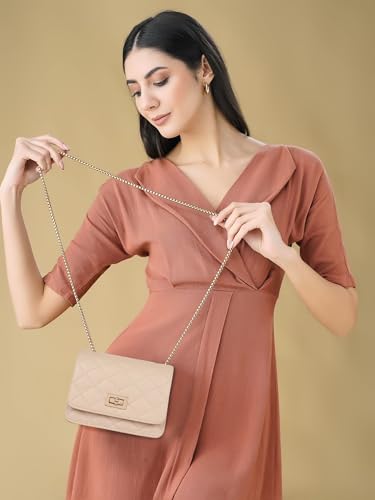 Image of Synthetic Leather Stylish Classy Unique Trendy Design Shoulder Crossbody Sling bag For Women