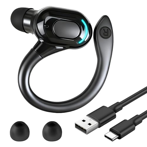 Suono nitido con microfono integrato e riduzione del rumore: dotato di microfono HD e tecnologia di riduzione del rumore ambientale, questo anello Bluetooth mono garantisce voce chiara anche in ambienti rumorosi. Perfetto per lavoro, conferenze o ascoltare musica senza distrazioni.