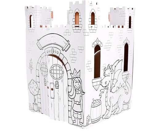 Easy Playhouse Fairy Tale Castle - Kids Art and Craft for...