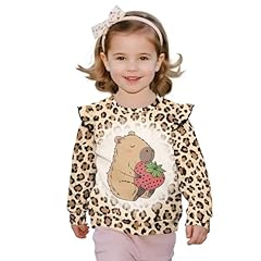 Capybara Strawberry Leopard Print