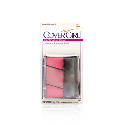 Cover Girl Continuous Color Moisture Enriched Blush Coral Whisper 5