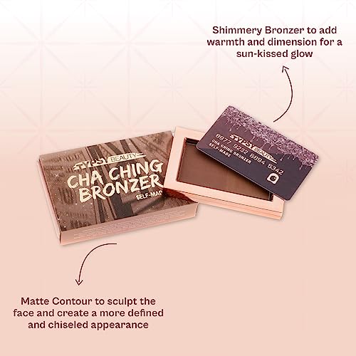 Typsy Beauty Cha Ching Dual Tone Powder Bronzer I Shimmer + Matte Palette for Natural Sunkissed Glow I Soft & Blendable Application I Lightweight & Longlasting Formula I Vegan &... - Image 4