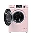 Equator All-in-One Washer Dryer VENTLESS/VENTED PET cycle 1.62cf/15lbs+Portability Kit in White (Pink)