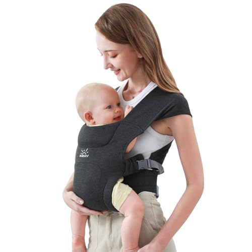 Baby Carrier, Ergonomic, 3-12kg, Grey