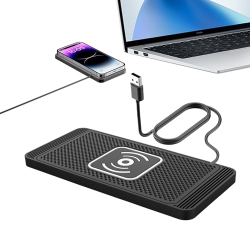 Cargador de coche inalámbrico, cargador de coche inalámbrico, cargador magnético de coche inalámbrico de 15 W, soporte para coche, soporte para teléfono de coche, inducción automática para cargar