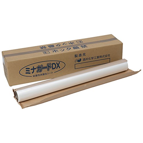 酒井化学工業 粘着性床養生シート ミナガードDX 1000mm幅×30m巻 MG1030D 4本入