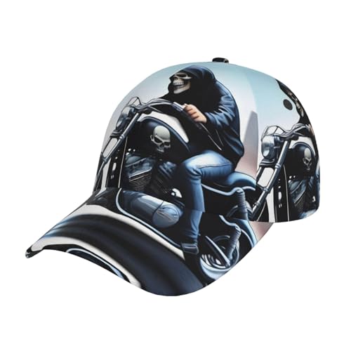 Gorra deportiva ajustable unisex negra miniatura 1