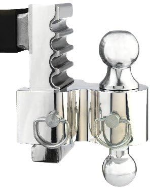 Rapid Hitch Aluminum Adjustable Ball Mount 5 1/2" Drop
