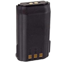 Replacement Battery for Icom BP-232, IC-F14, IC-4011, 7.4V Li-ion 2500mAh