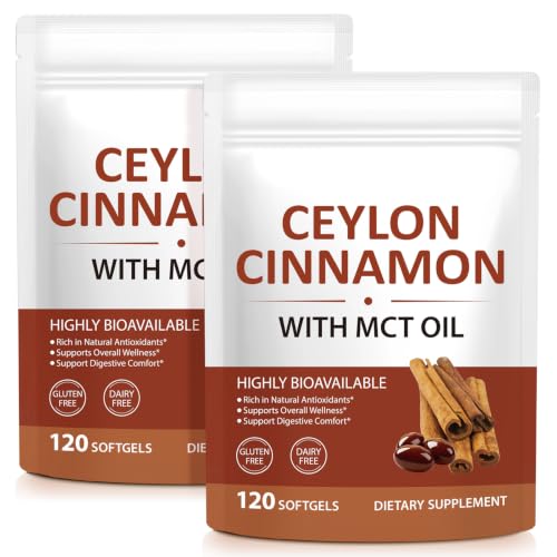 Xaarty Ceylon Cinnamon Capsules with MCT Oil
