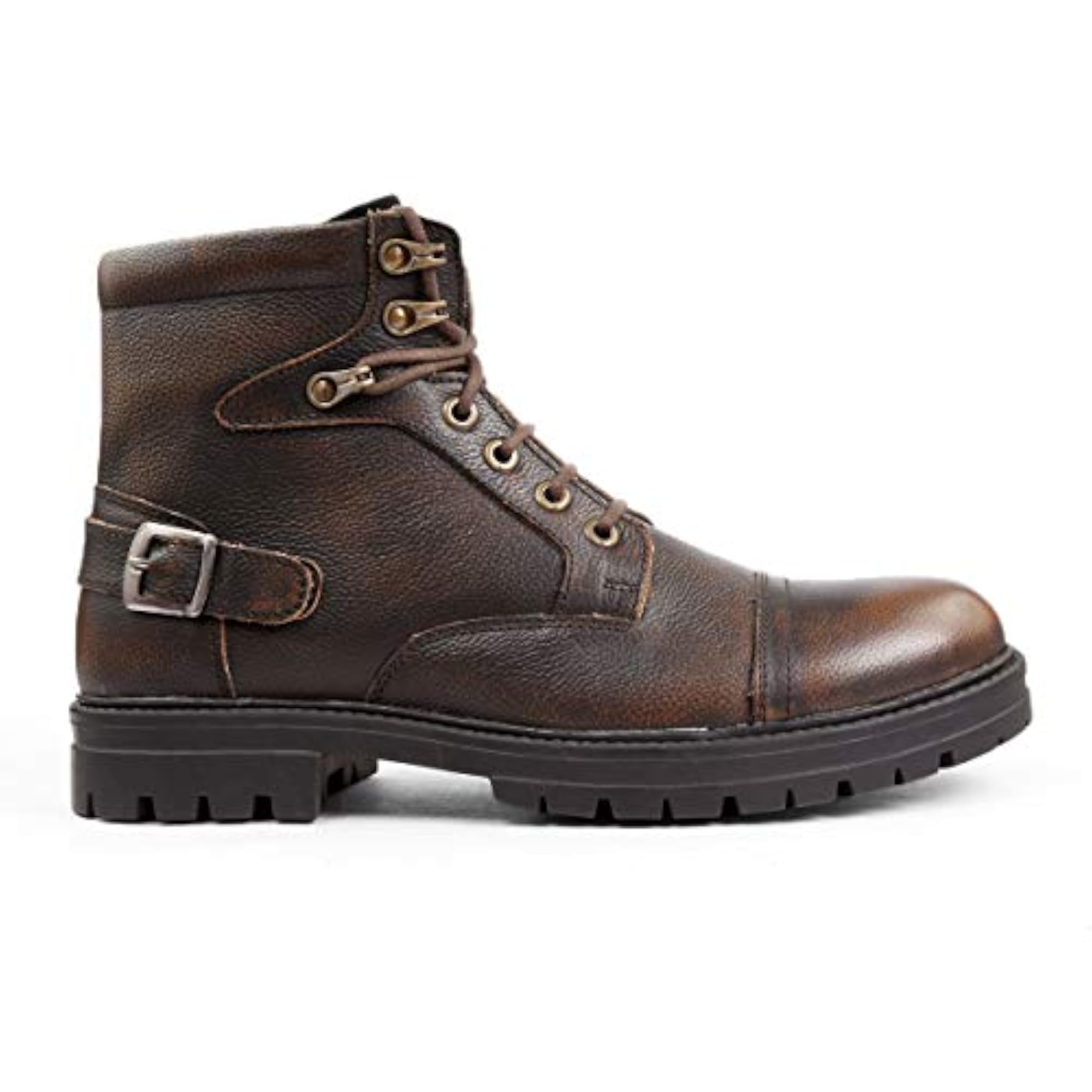 Street Fighter Chukka Derby Motorcycle Boots, Size 8