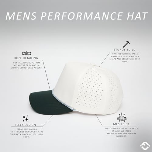 Image of Funky Junque Golf Trucker Hat | Lightweight Golf Trucker Rope Hat with Adjustable Snapback, Golf Course and Weekend Wear, Funny Golf Hats for Men and Women