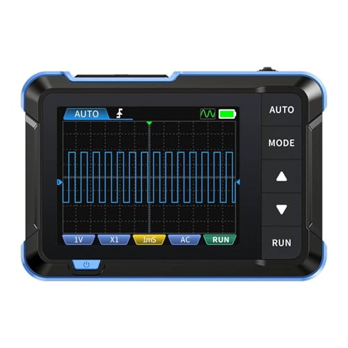 Image of FNIRSI DSO153 2 in 1 Handheld Oscilloscope /DDS Signal Generator, Digital Portable Automotive Oscilloscope with 2.8 inch TFT, 1MHz Bandwidth, 5MS /s Sampling Rate, Trigger Function Auto /Nomal /Single
