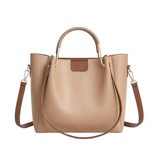 radiantruck VirtualCart Leather Bags for Women - Stylish Tote Bags for Women Office Use Multi-Purpose Casual Handbag | Spacious Affordable Daily Use Women’s Shoulder Bag with Straps-picture-12
