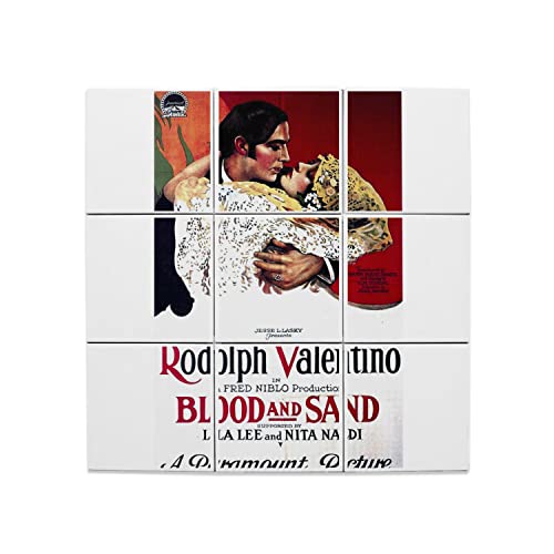 Carreaux céramique Blood and Sand affiche de cinéma rétro pour décoration murale vintage