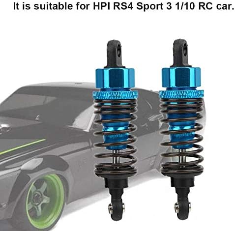 VBESTLIFE Remote Control Toy Car Shock Damper, Adjustable Oil-Filled RC Car Shake Damper for RS4 Sport 3 1/10 RC Toy Car(Blue)