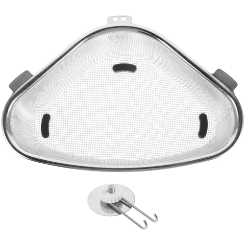 Colador para desagüe de cocina en acero inoxidable