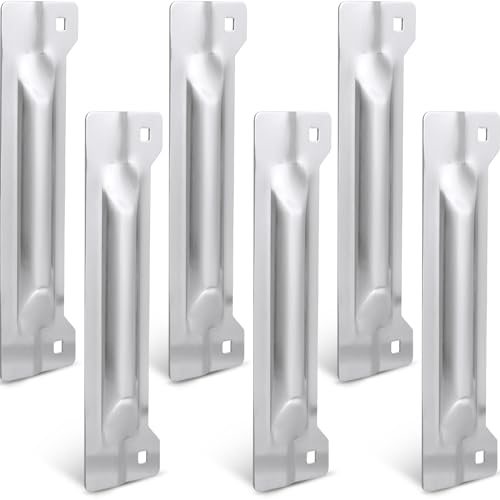 Landhoow 6 Pcs 3' x 11' Latch Guard Plate Cover Electroplated Carbon Steel Door Latch Cover Latch...