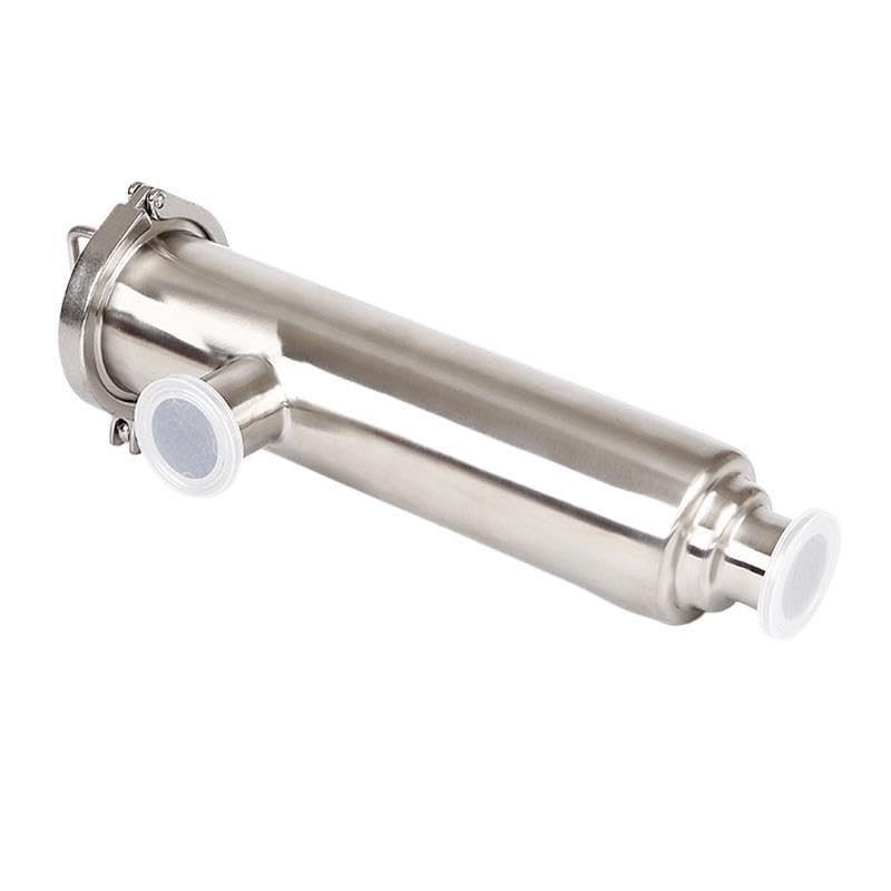 Filtro De Tubería De Triple Abrazadera De Acero Inoxidable SS304/316L, Filt