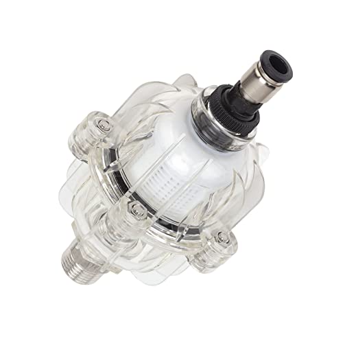 Orenic AD400 Transparenter Luftkompressorfilter, 1/2-Zoll-Öl-Wasser-Abscheiderventil, Automatisches Ablassventil 0,3-1,2 MPa, Effizienter Luftkompressor-Filterregler, Stabiler Luftkompressor-Wasserabs