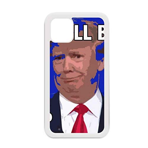 Coque iPhone 12 Pro Max Blanche Antichoc Style President Americain