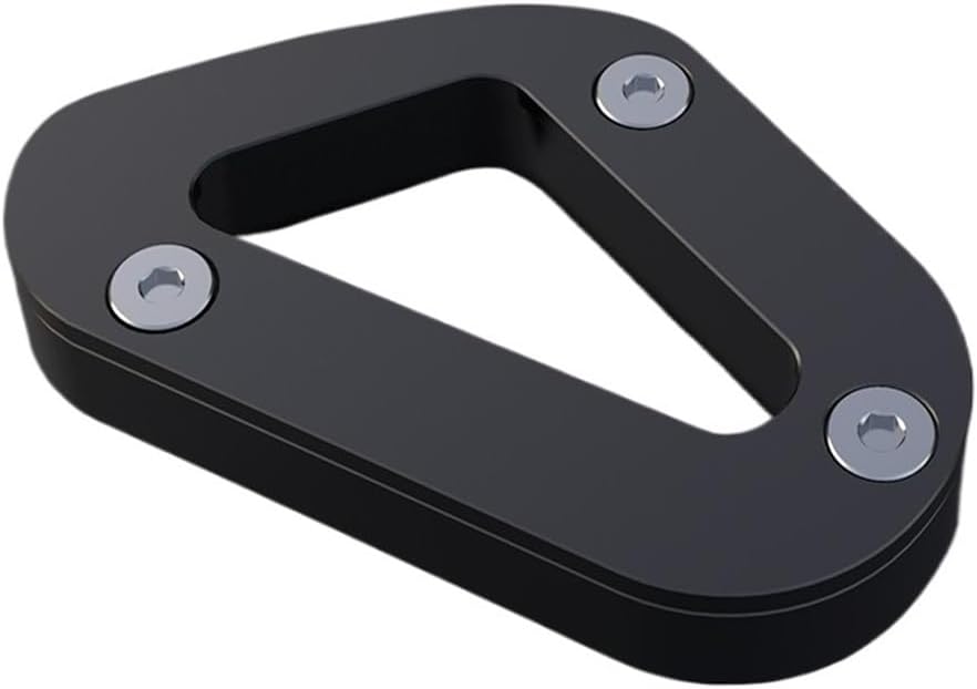 For Suzuki Bandit 650/S GSF650 GSX650F 2008-2012. Accessories Motorcycle Side Stand Enlarger Kickstand Enlarge Plate Pad(Silver)