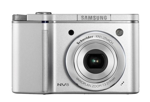 Samsung NV8 Digitalkamera (8 Megapixel, 3-Fach Opt. Zoom, 6,4 cm (2,5 Zoll) Display) Silber – Bild 4