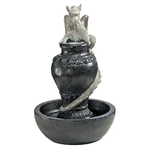 Water Fountain With Led Light - The Viper Garden Decor Dragon Fountain - Outdoor Water Feature #TOP1