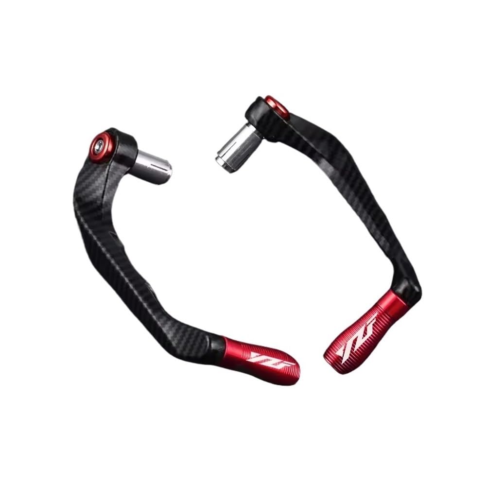 Dkicbnj Red-B Logo For Yzf R1 R1m R3 R6 R7 R9 R15 R125 R25 Motorcycle Handlebar Grips Guard Brake Clutch Levers Protector Handlebar Brake Clutch Lever Guard