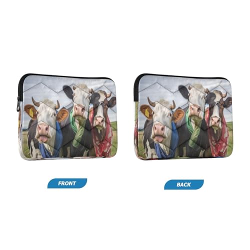 Funda para portátil Funny Cows Farmhouse 13-14 pulgadas miniatura 2