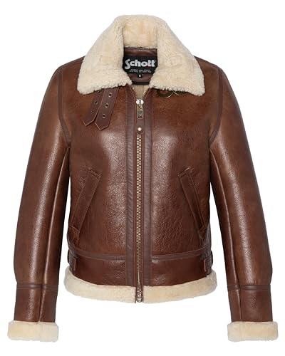 Blouson bombardier femme en cuir Schott Ref 25781 - M