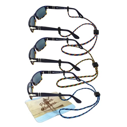 Image of Eyeglass Retainer & Sunglass Holder Supercord Adjustable w /Microfiber Cloth