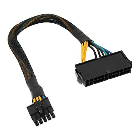 Adaptador de repuesto hembra de 24 pines a macho de 10 pines para placa base ATX Lenovo de zNLIgHT Cover